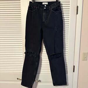 Abercrombie & Fitch The 90’s Straight Ultra High Rise